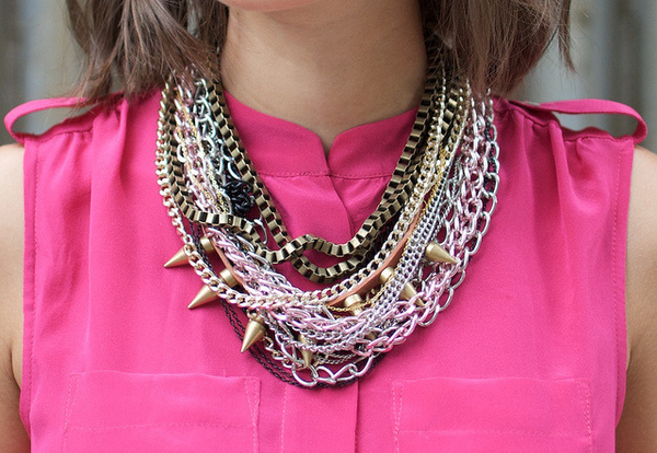 diy chain necklace a pair and a spare 11 #chain #necklace