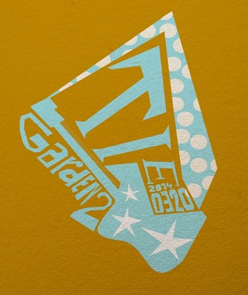 Kategxc3xb3rixc3xa1k #guitar #background #rock #yellow #dots #stars #blue #paper #concert #tie
