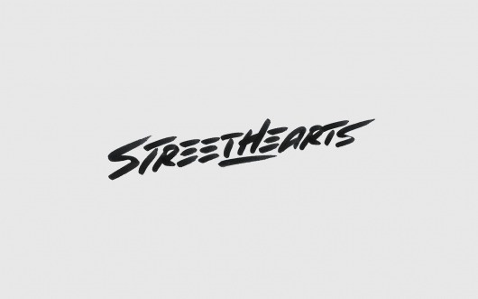 Heydays — The Streethearts #script #handwriting #rough #brush #hand