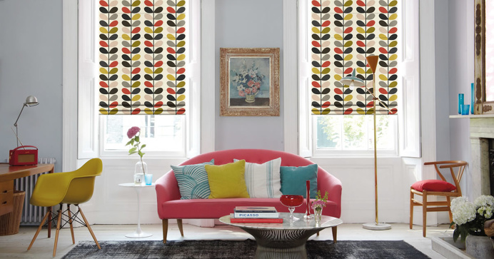 Orla Kiely Roman Blinds