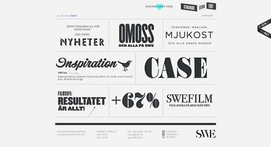Beautiful Typography: 50 Inspiring Examples #design #web #typography