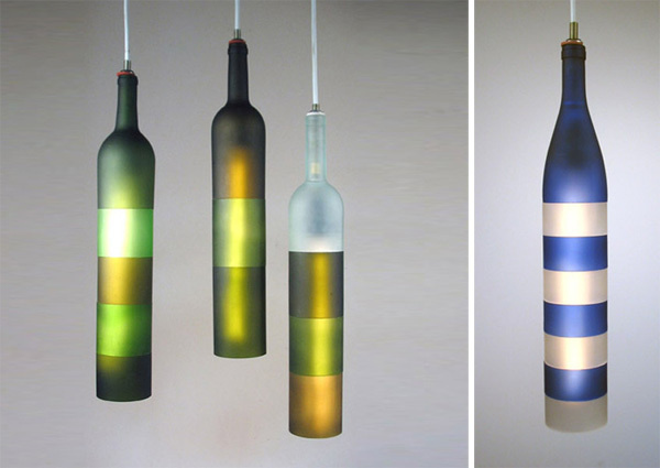 25 Creative Wine Bottle Chandelier Ideas #chandelier #light #wine #bottle