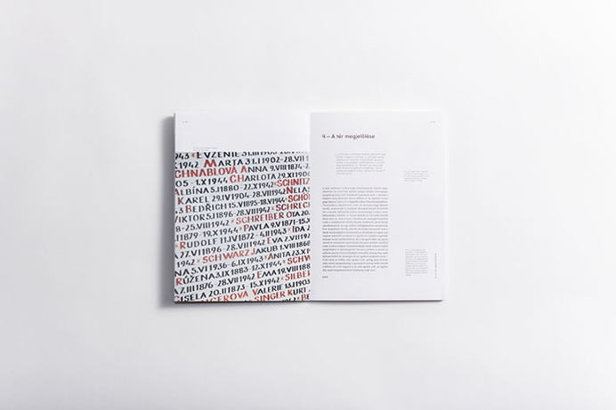 The Spatial Beauty of Memory #print #book #photography #type #grid #layout #spread #typography #minimal