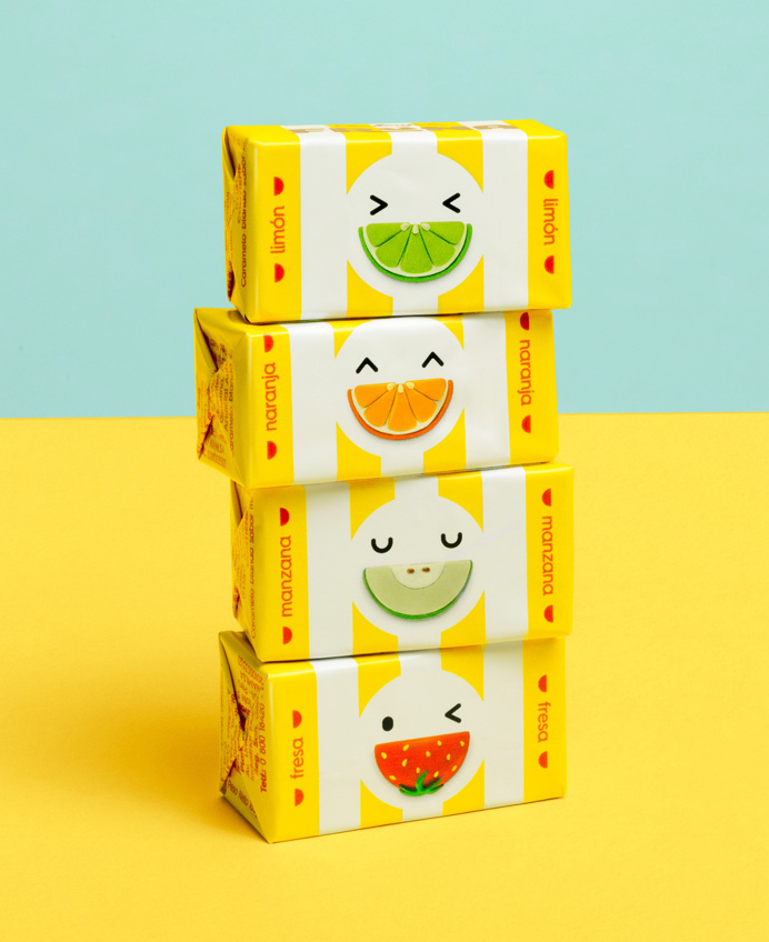 Fruna rebrand by Brandlab #cute #fruits #bright #packaging