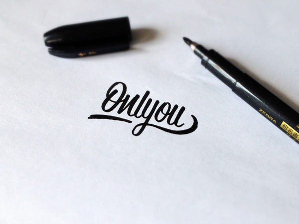 Typeverything: Photo #typography #pencil #script