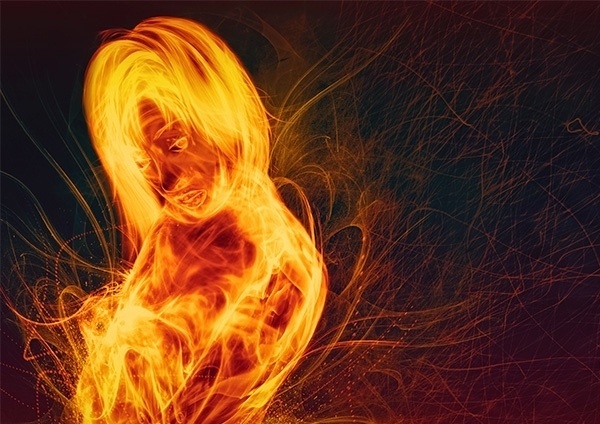 Stop Haunt Me Everyday Collection on the Behance Network #of #fire #woman