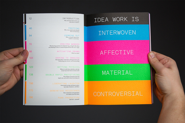 IDEA WORK on Behance #snhetta #print #design #idea #type #work