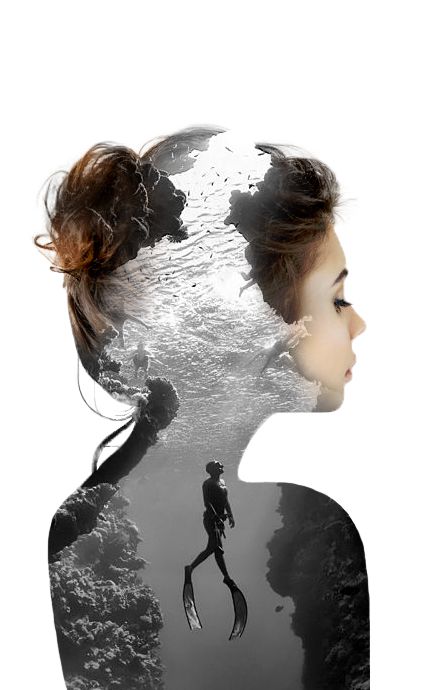 Double exposures by Nevessart