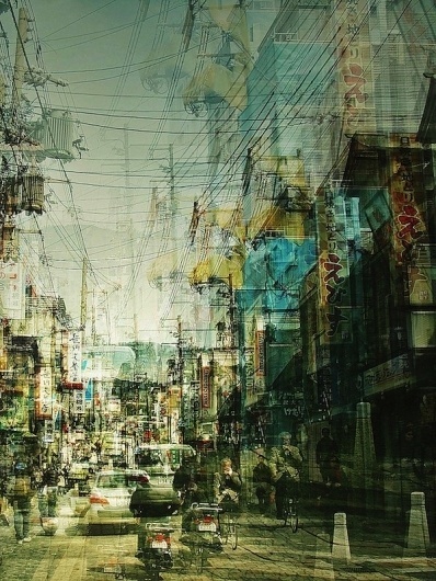 Flavorwire » Electrifying Multiple-Exposure Photos of Japan #art