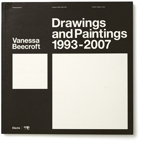 Vanessa Beecroft VBDP - Experimental Jetset #white #beecroft #experimental #black #cover #jetset #vanessa #typography