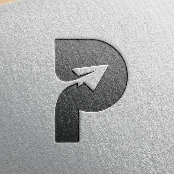 Paper Plane Logo Vector & Photo (Free Trial) | Bigstock
