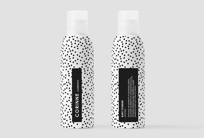 Corinne Cosmetics by Anna Trympali #packaging #graphic design