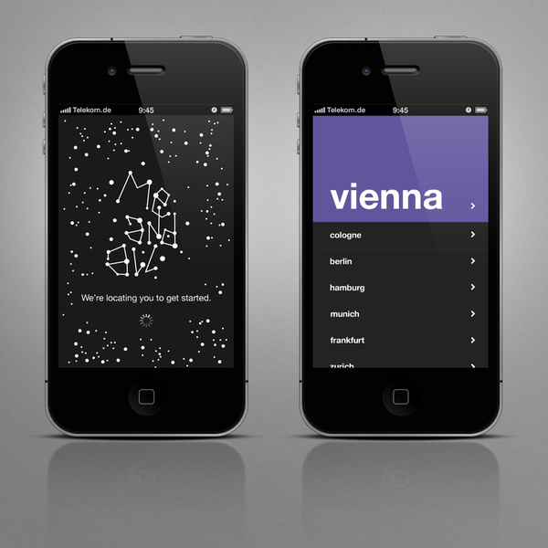 me and all hotels - iPhone App on the Behance Network #order #colour