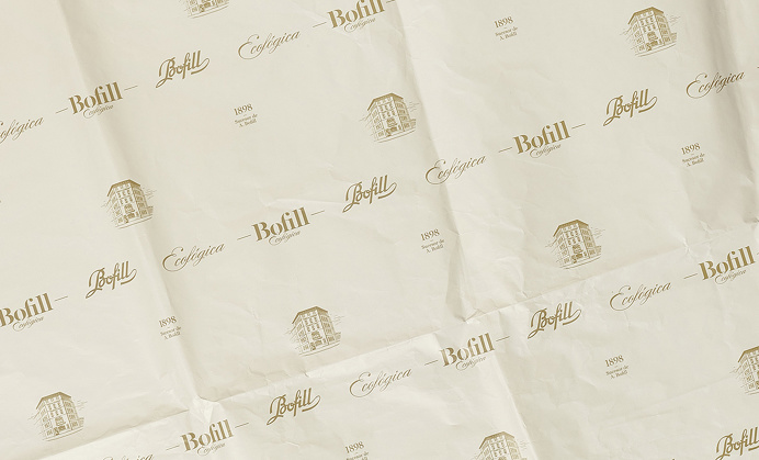 bofill ecologica branding packaging meat food package salami carne beautiful gold deluxe luxury business card identity inspire logo logotype