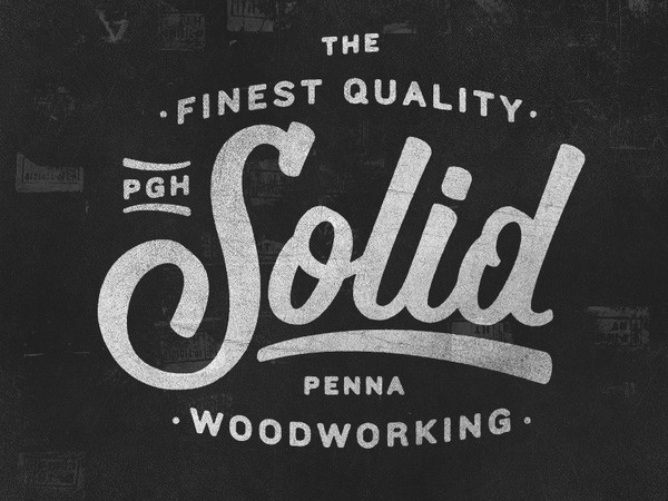 Solid. #logo #lettering