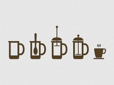 Dribbble - Coffee Icon System by Matthias J.G #coffee