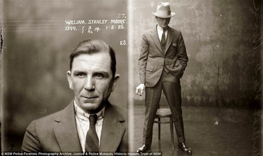 They don't make mugshots like this anymore: Amazing police photos of 1920s criminals arrested in Australia | Mail Online #photography #mugshot