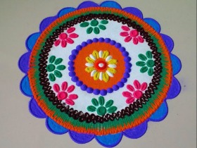 Simple Diwali Rangoli Designs And Patterns