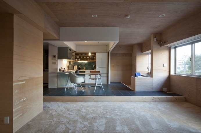 Apartment for K by Kurosawa Kawara-ten #interior #ideas #apartment #design