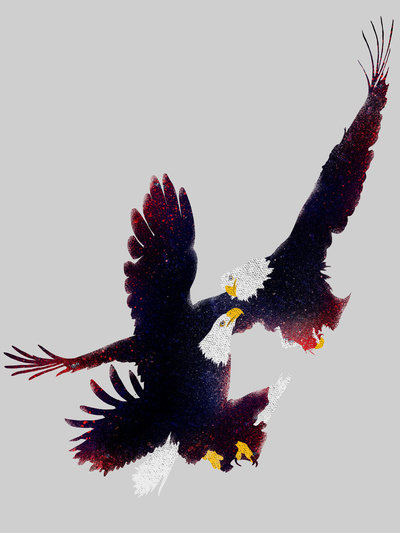 Art Print #politic #design #graphic #illustration #animals