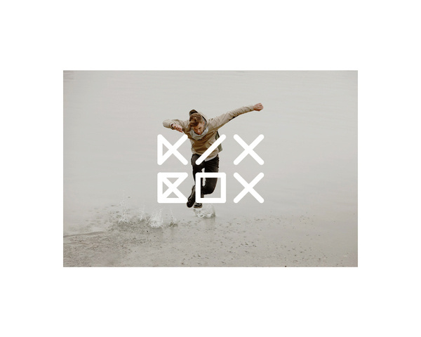 KIXBOX logo #type #logo #logotype #lettering #font #store #shop #wear #kixbox