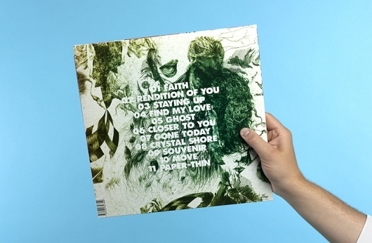 Montée | Christian Bielke #print #design #record #sleeves #vinyl #typography