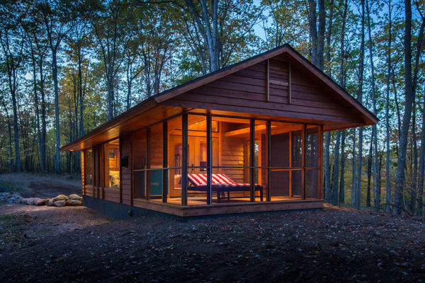 One day #cabin #woods #mobile #home
