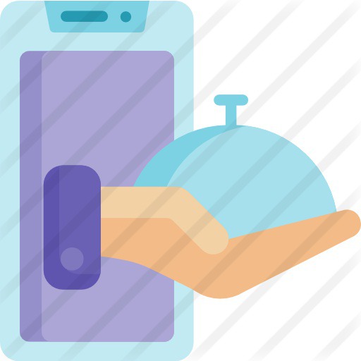 See more icon inspiration related to order food, online payment, business and finance, hands and gestures, commerce and shopping, online store, online shopping, smartphone, online shop, hand, mobile and technology on Flaticon.