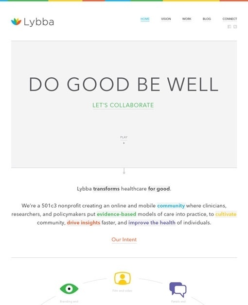 Design Work Life » Outpost: Lybba Identity and Web Design #interface