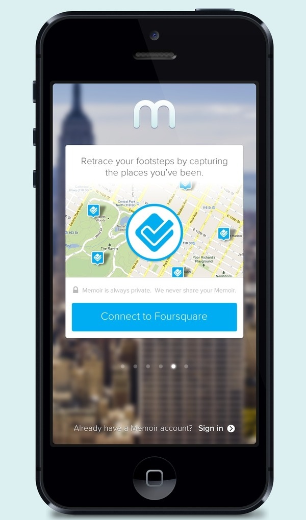iPhone - Connections Setup Screens by Eric Hoffman #iphone #app #connect #setup #ios #retina