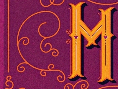 Dribbble - M by Adam Grason #typography