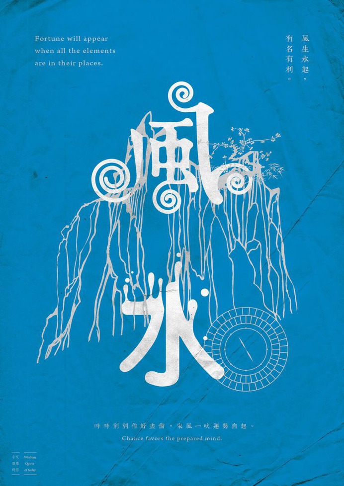 Fortune will appear when all elements are in their places.