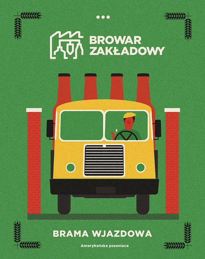 illustration, beer, design, quirky