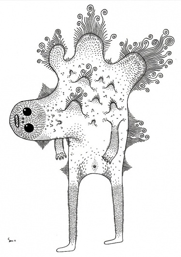 Twelve : Cosmic Nuggets #pattern #nuggets #design #illustration #organic #character #cosmic