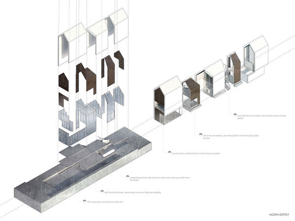 Architectural Design / Boris Morin-Defoy #architecture #drawing