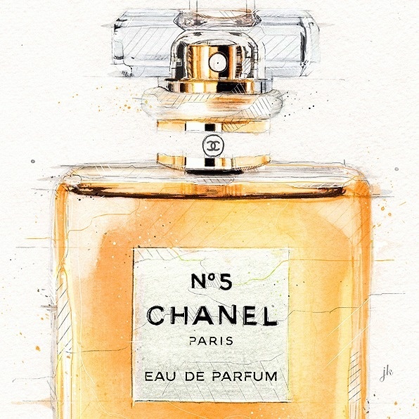 Chanel N°5 on Behance #watercolors