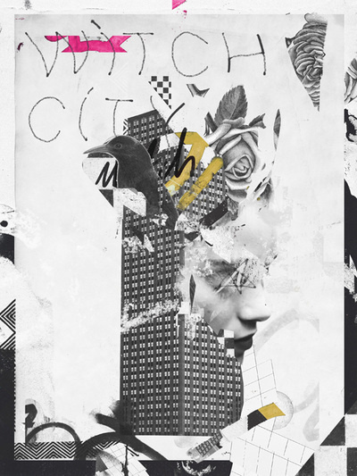 Raphael Vicenzi, collage, fashion, design