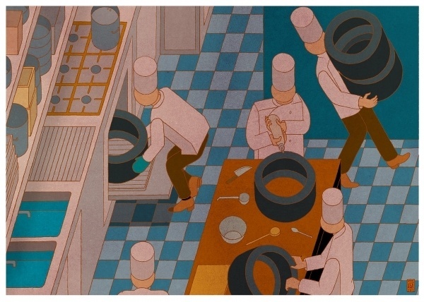 Pirelli Annual Report 2011 - Stefan Glerum #illustration