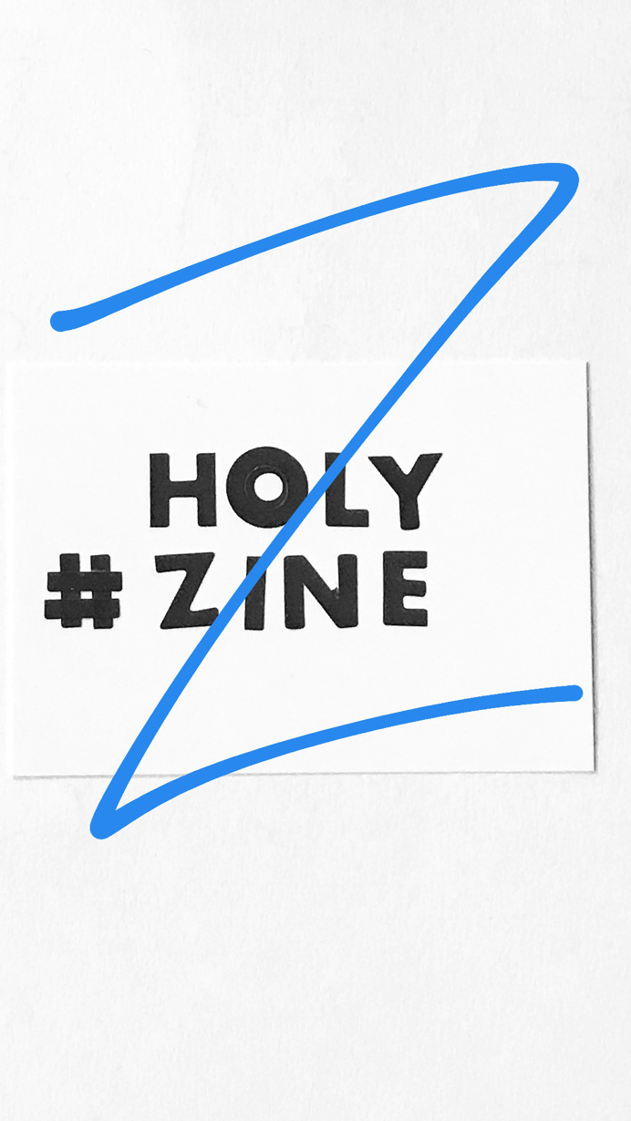 HOLY#ZINE © [ catrin mackowski ]