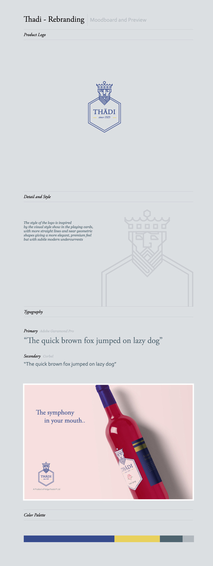Thadi - Logo Design and Rebranding Concept on Behance