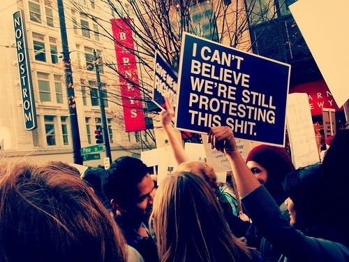 Technosoul #sign #protesting #protest #shit