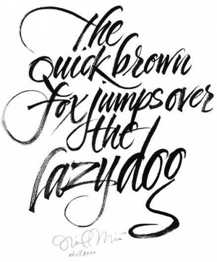 Inici · Home : Oriol Miró #miro #calligrafi #oriol