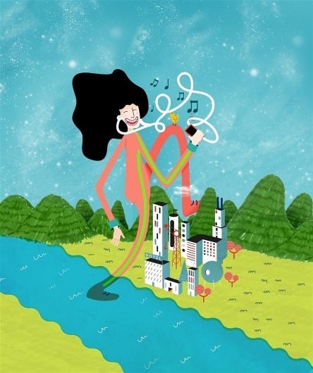Curioos | Because Digital Art Rocks! #illustration