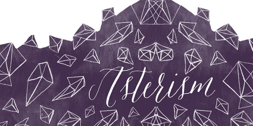 TypeLove_Asterism_01 #font #script #geometric #asterism #typography