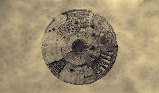 All sizes | El Planeta Hermetico | Flickr - Photo Sharing! #circle #illustration #sketch