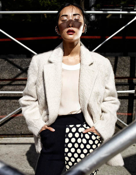 Kwak Ji Young by Zoltan Tombor for Elle Taiwan #model #girl #photography #portrait #fashion