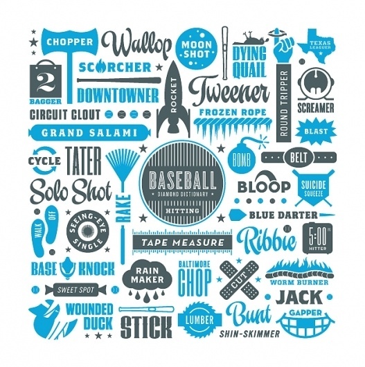 Eephus League Magazine #baseball #type #illustration