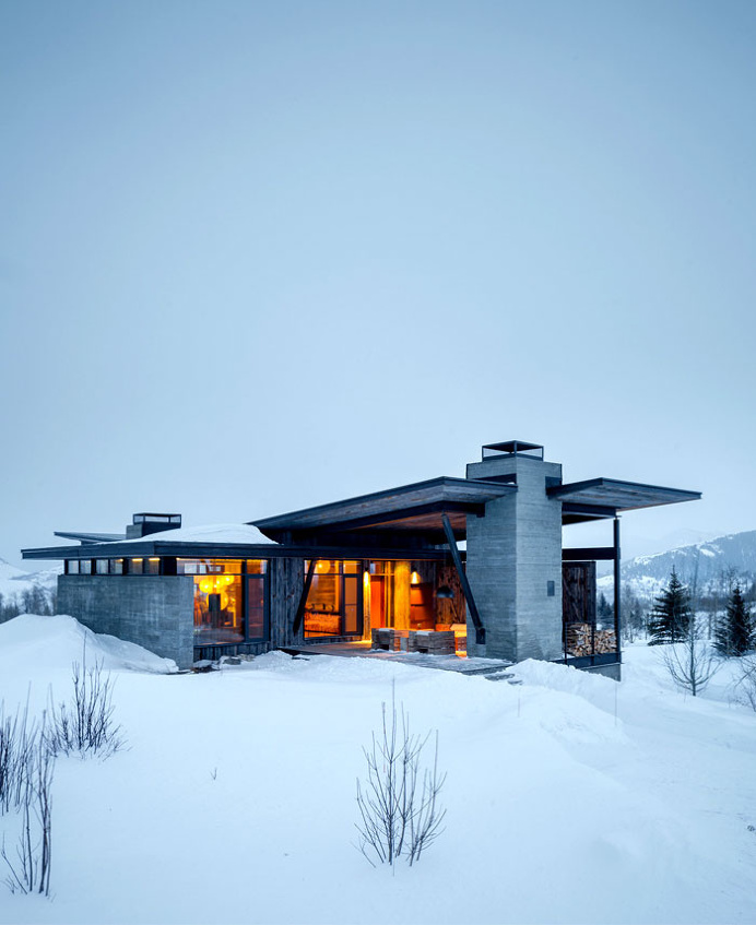 Rustic Luxury Mountain House - #architecture, #house, #home, home, architecture