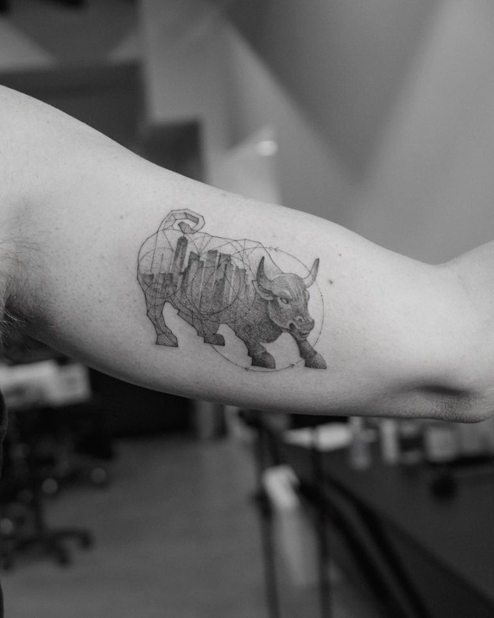 The Wall Street bull