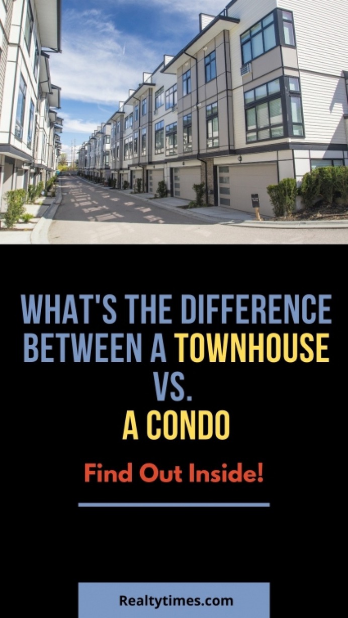 Difference Between Townhouses and Condos
